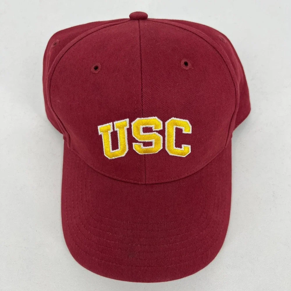 47 Heritage USC Trojans Kids Baseball Cap Cardinal Red Adjustable Hat NCAA